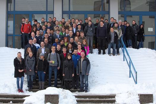 Molecular Modeling Workshop in Erlangen CCC Teilnehmer Gruppenbild 2013
